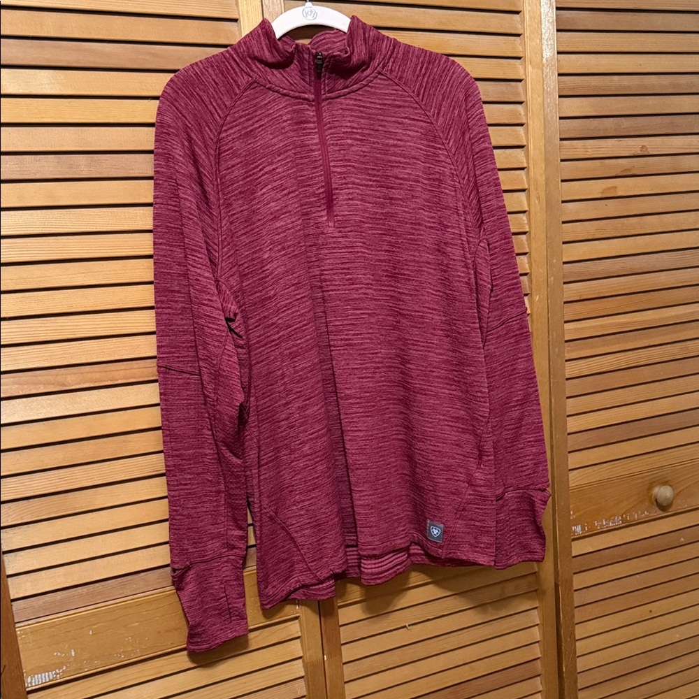 Ariat Rebar Maroon Pullover